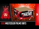 BIG X MULITCOLOR PALMS 100S