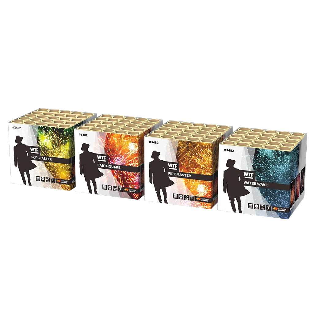 Sky Blaster & Earthquake + Fire Master & Water wave = 2+2 GRATIS!