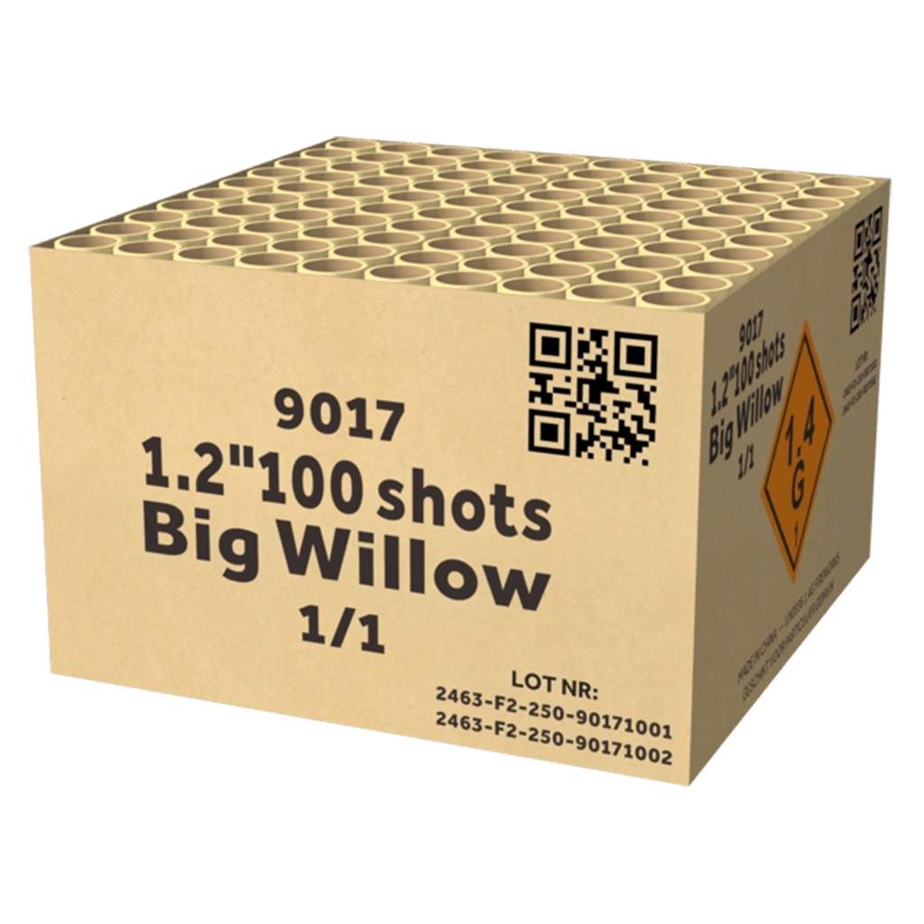 1,2" 100 shots Big Willow