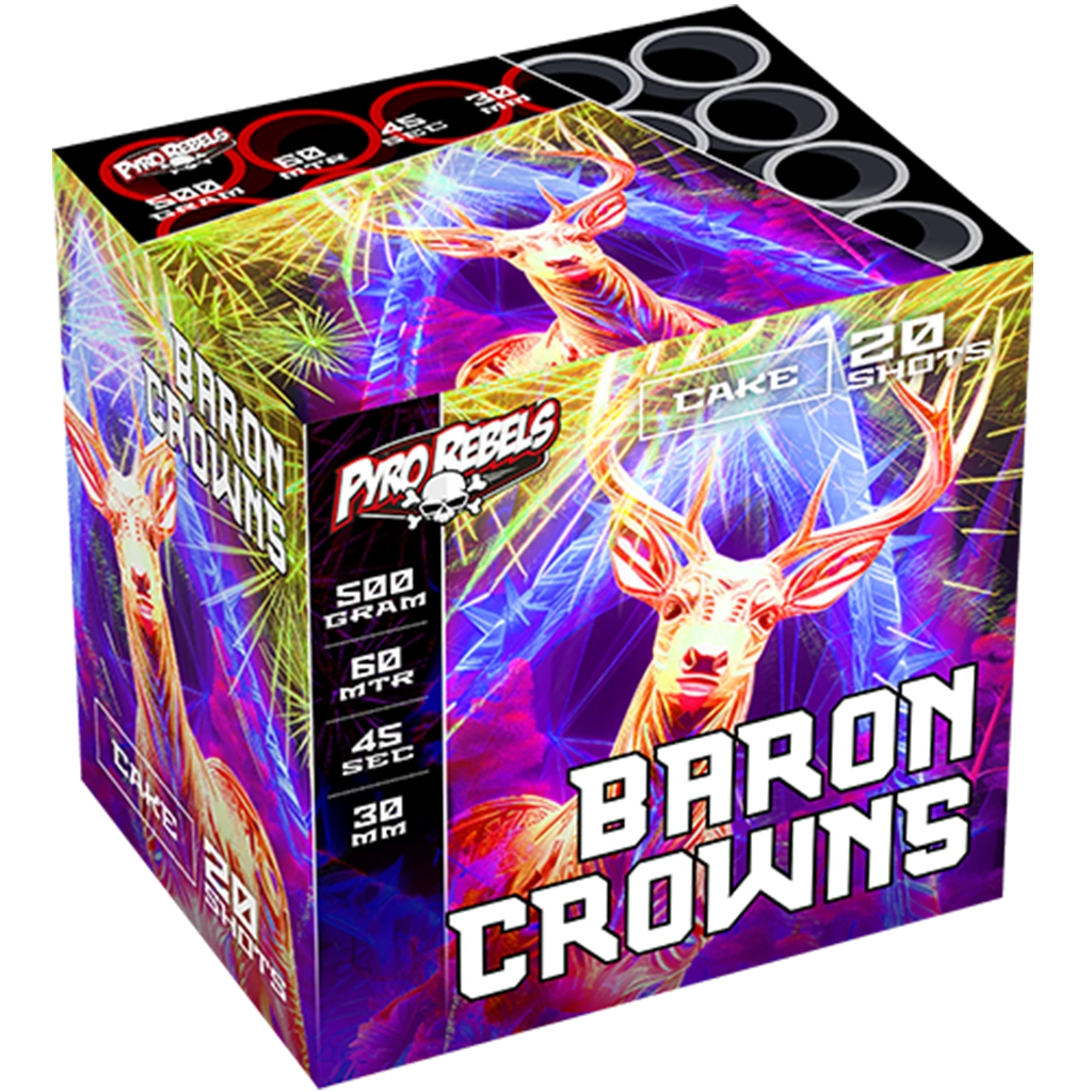 BARON CROWNS 20 SHOTS