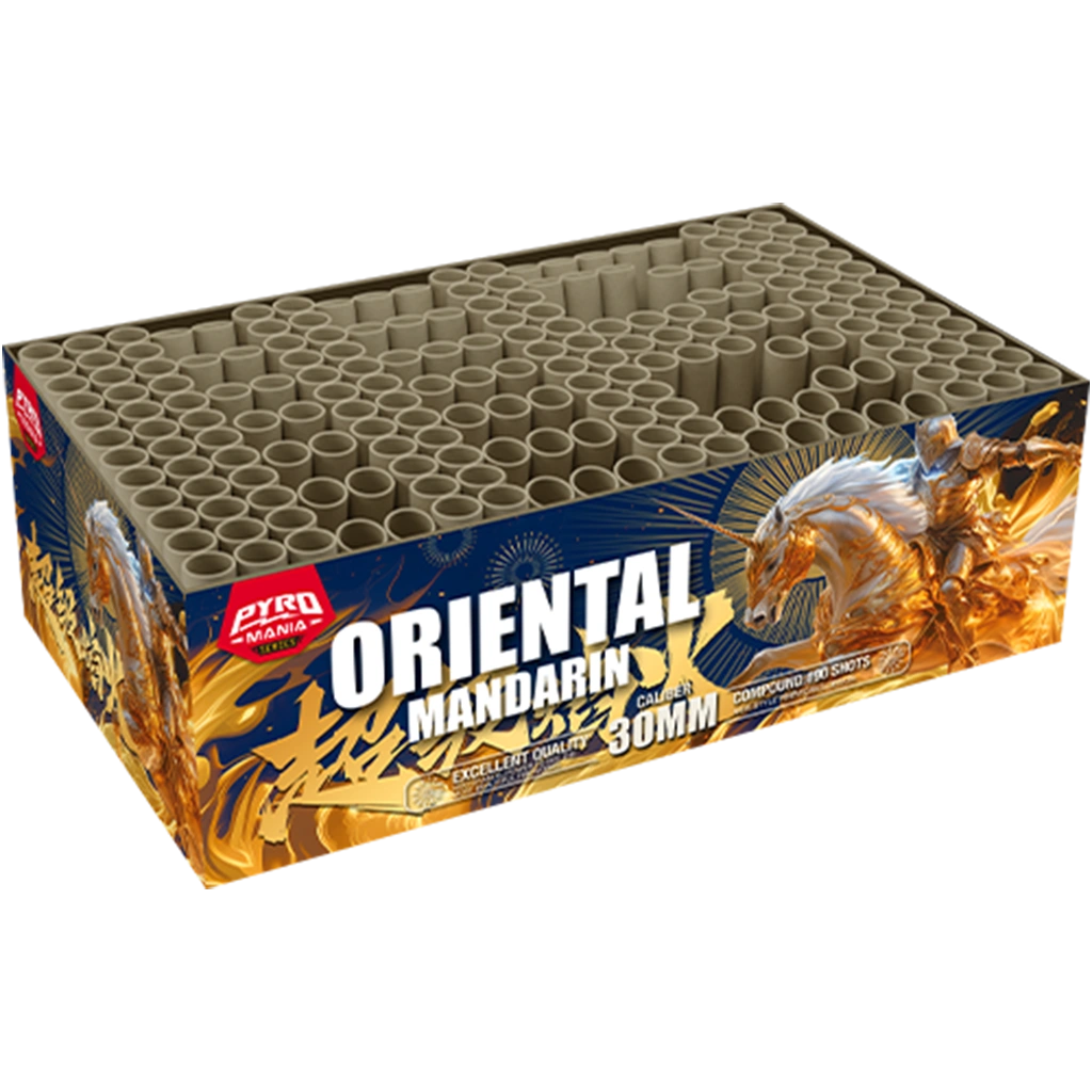 ORIENTAL MANDARIN 190 SHOTS 30MM COMPOUND