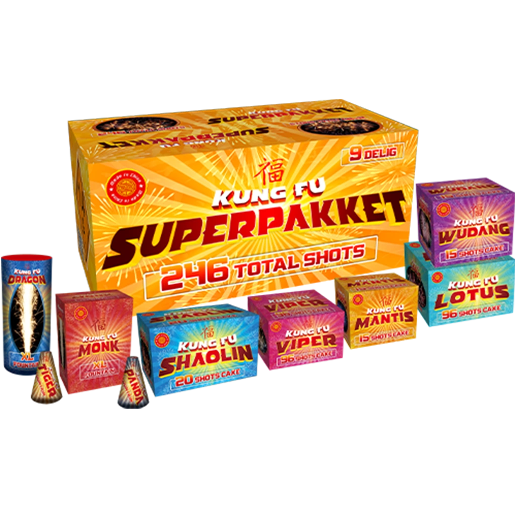 KUNG FU SUPERPAKKET