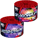 LASERSTRIPE/ DRAGONFLY 2x 90 SHOTS