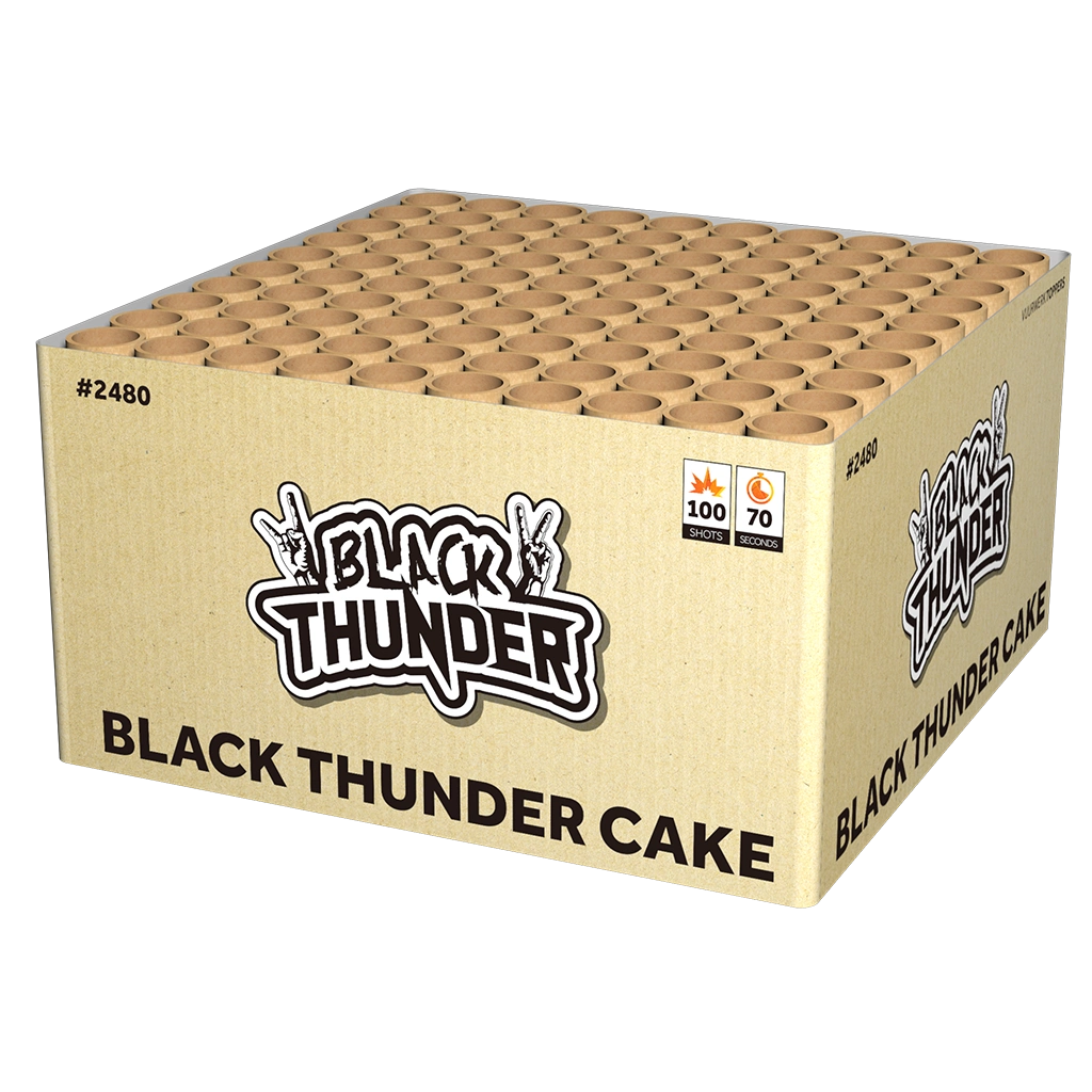 Black Thunder Cake | Grootvuurwerk