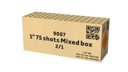 [9007] 1" 75 shots Mixed box 