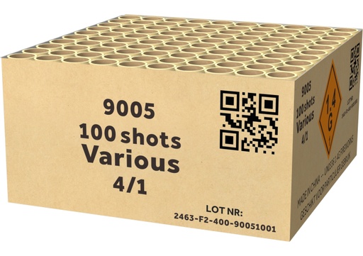 [9005] 100 shots Various